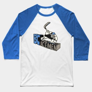 Defunct BC Icemen Hockey Team Baseball T-Shirt